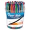 Paper Mate Point Guard Flair Felt Tip Porous Point Pen, Stick, Bold 1.4 mm, Assorted Ink/Barrel Colors, PK48 4651 - alternate 1